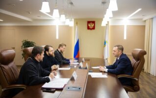 21 марта в Правительстве Саратовской области состоялась встреча митрополита Саратовского и Вольского Игнатия и губернатора региона Романа Викторовича Бусаргина